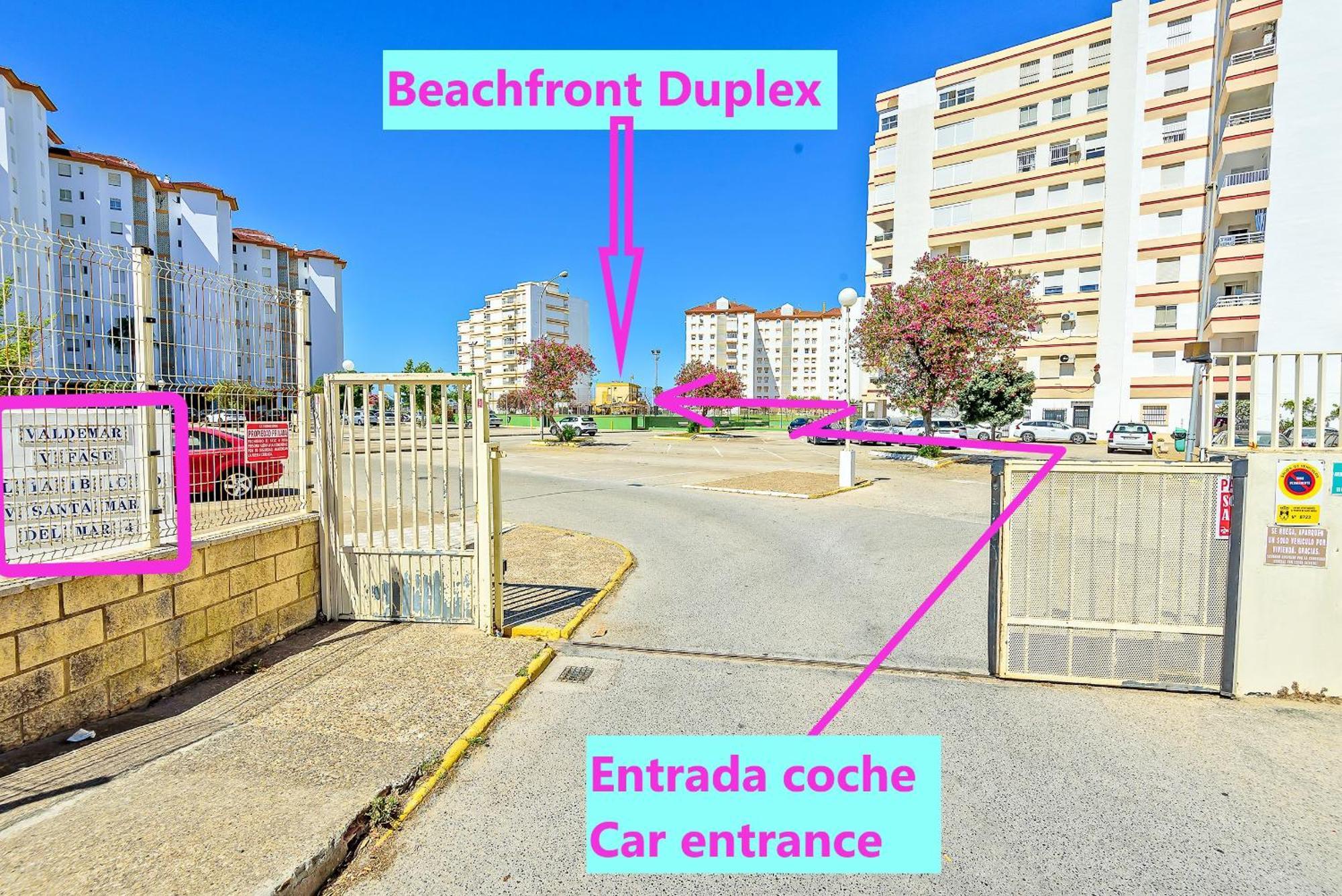 Beachfront Duplex 1ª Linea & Terraces Oceanfront El Puerto de Santa Maria Ngoại thất bức ảnh